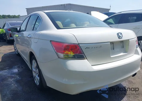 2008 Honda Accord 3.5 Ex-L from USA, damaged, VIN 1HGCP36808A041341
